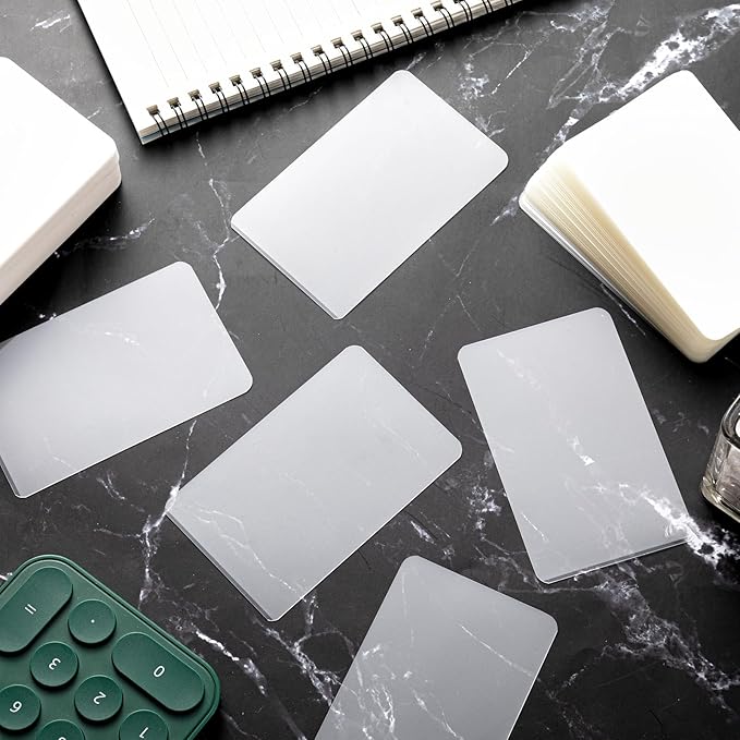 800 Pack 5mil 2.25“x3.75" Thermal Laminating Pouches Badge Laminate Pouches Clear Laminated Luggage Tags Printable Laminated Paper Sheet for Business Permits Cards