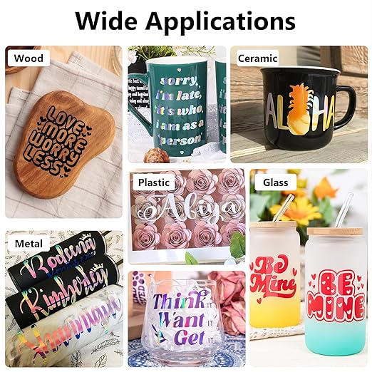 TECKWRAP Transfer Tape for Vinyl - 12" x 32FT Vinyl Transfer Paper for Permanent Vinyl, Stickers, Decals, Signs, Windows, Alignment Grid & Clear