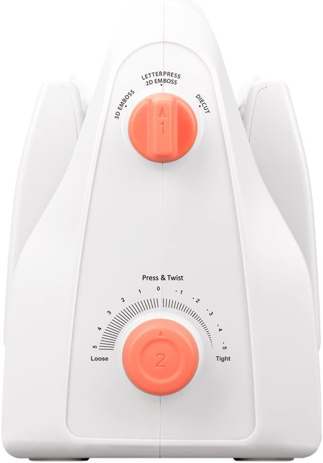 Bira 6 inch Adjustable Die Cutting & Embossing Machine STARTER KIT, 15 pc. Feeding Slot 6-1/4" for 6" Paper and Other Materials (Starter Kit)