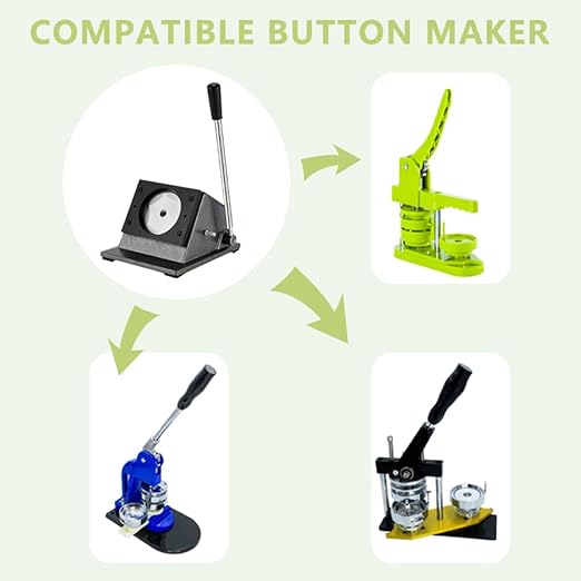 Button Paper Cutter,Graphic Punch Die Cutter of 70mm/2.75in,Manual Circle Paper Cutter Tool for 58mm/2.25in Button Maker Machine. (70mm Circle Cutter, Cutting for 58mm)