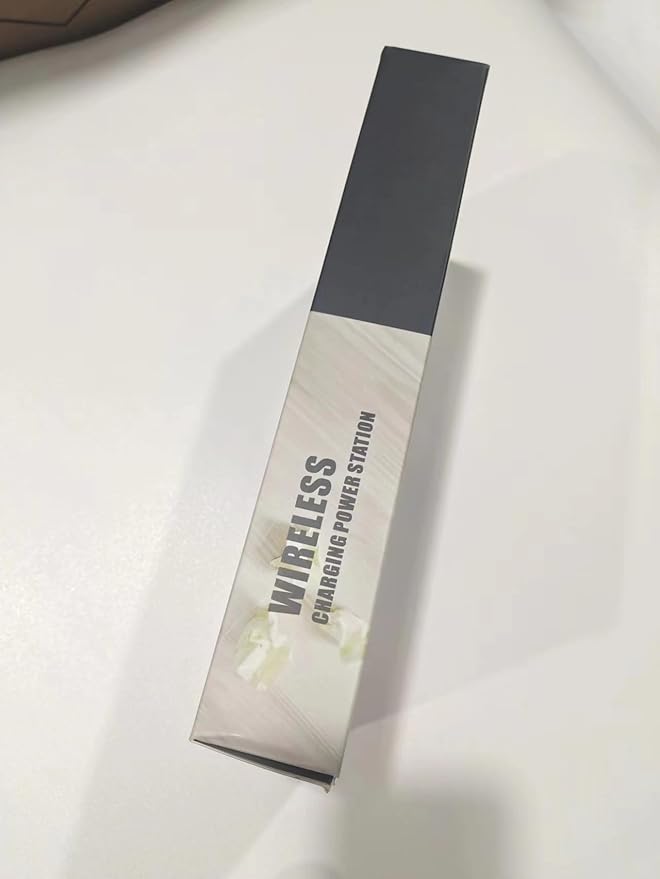 Triple Wireless Charger Pad - 15W Fast Charging Station for Apple iPhone 16/15/14/13/12 Pro/Max/Plus, AirPods, Qi-Certified 3-in-1 Charging Mat for Multiple Devices One-Step Wireless Charging Solution