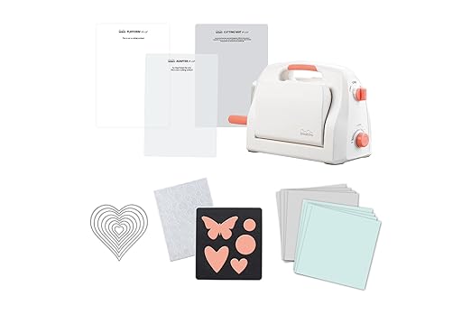 Bira 9 inch Adjustable Die Cutting & Embossing Machine Starter KIT, 9" Opening, Paper, Fabric and Other Materials (Starter Kit)