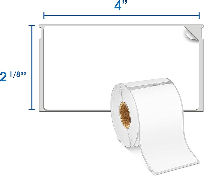 Spartan Industrial - Compatible Labels Replacement for DYMO 30323-2-1/8" X 4" Postage Shipping Labels (10 Pack)