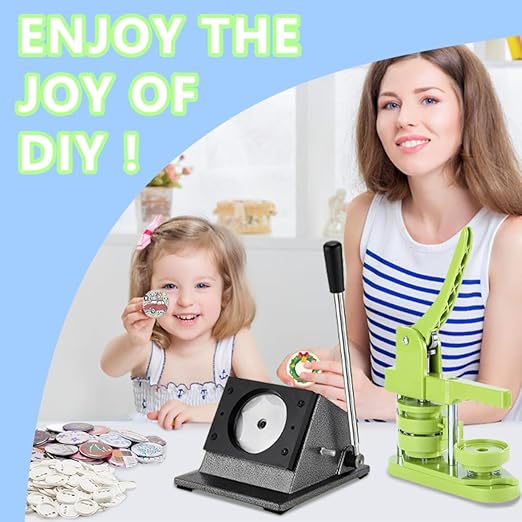 Button Paper Cutter,Graphic Punch Die Cutter of 70mm/2.75in,Manual Circle Paper Cutter Tool for 58mm/2.25in Button Maker Machine. (70mm Circle Cutter, Cutting for 58mm)