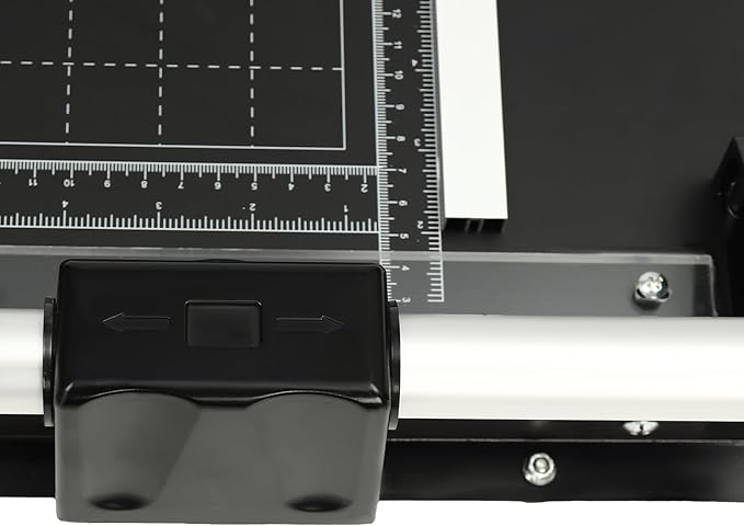 Paper Cutter, Paper Trimmer, 3 Blades, Heavy Duty Paper Cutter for Cardstock, Guillotine Paper Trimmer for Crafting, for Cutting A3, A4, and A5 Paper, Photos, Cards